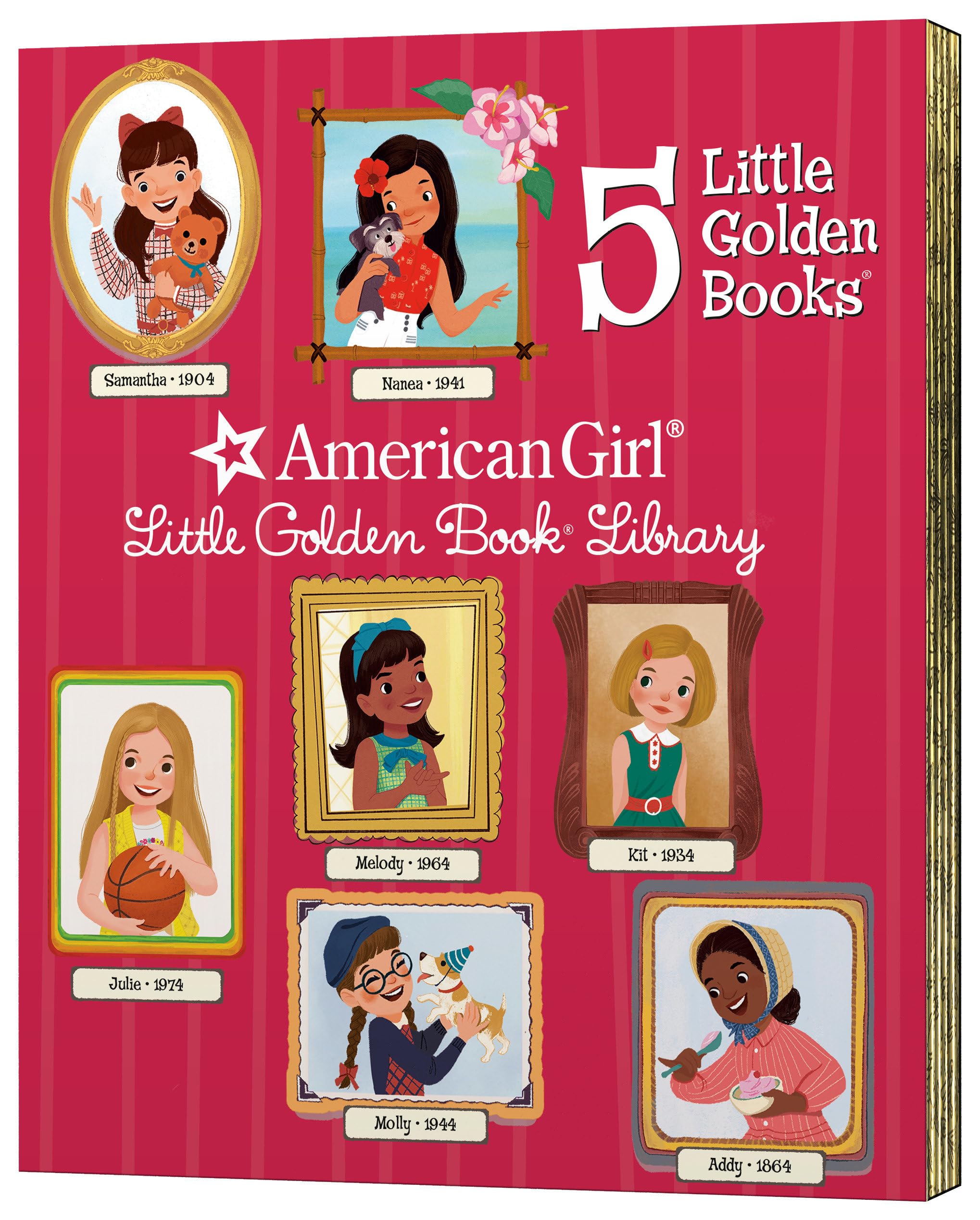 American Girl Little Golden Book Boxed Set (American Girl),New