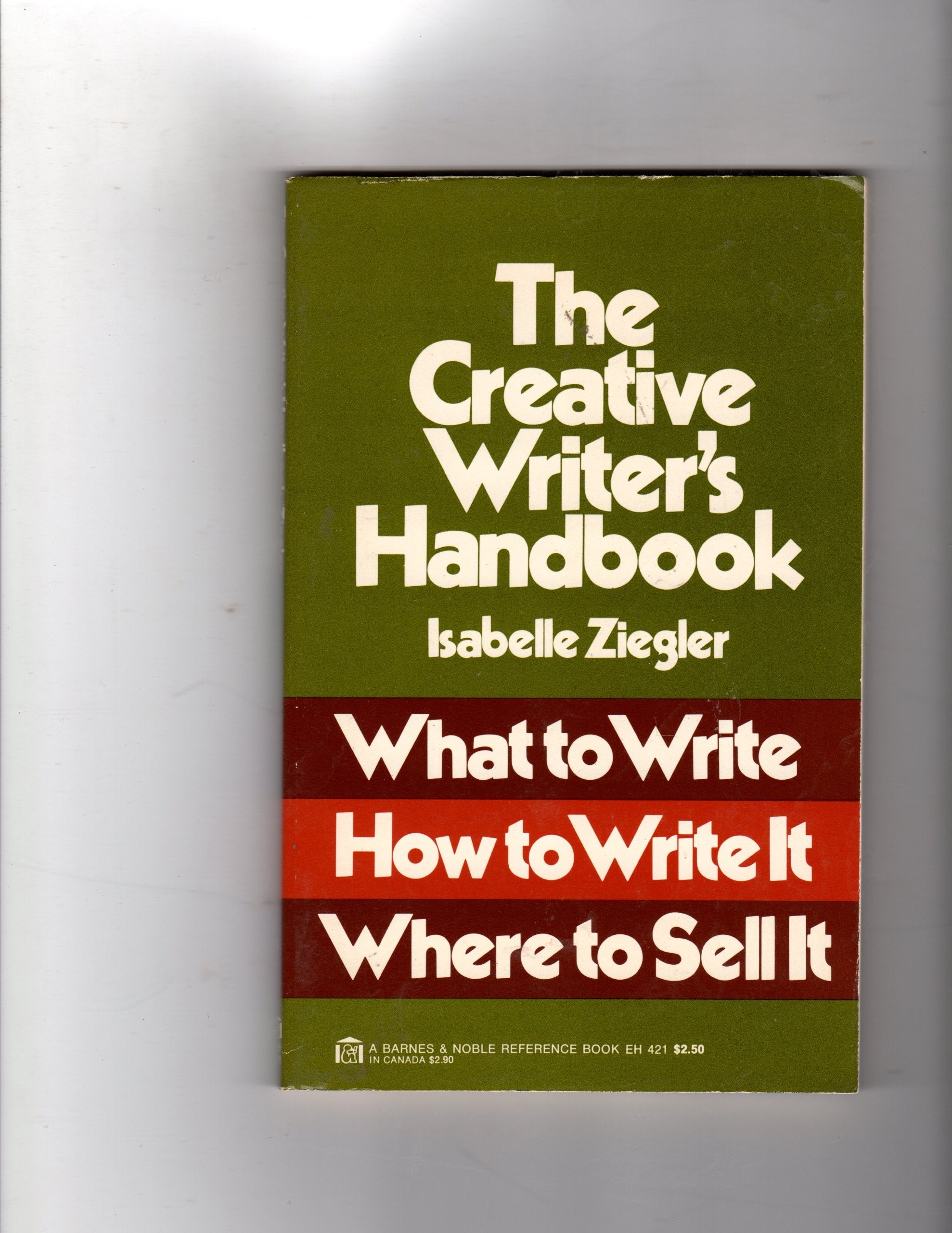 The Creative Writers Handbook: What to Write, How to Write It, Where to Sell It (Barnes & Noble Reference Book ; Eh 421),Used