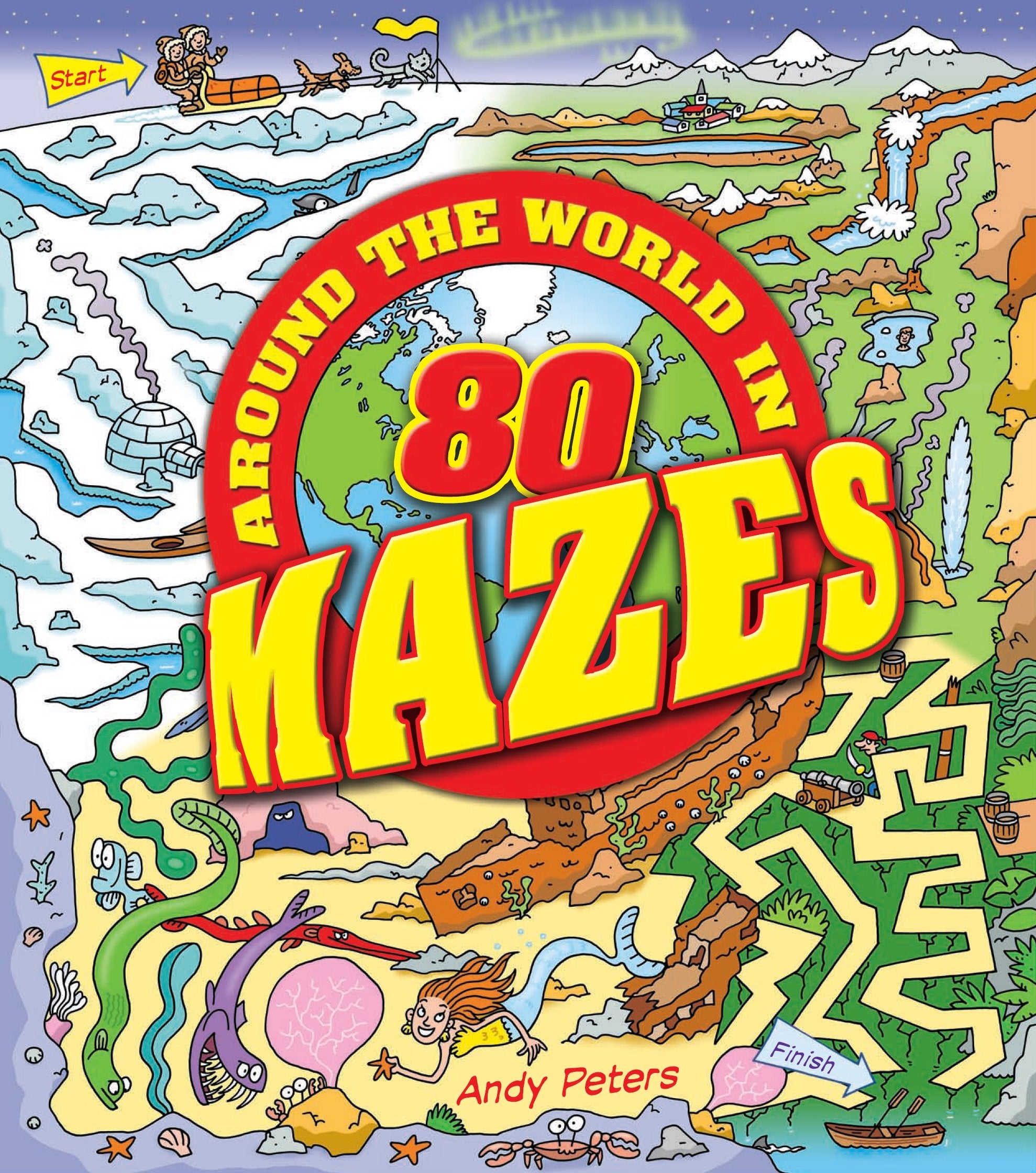 Around The World In 80 Mazes,Used