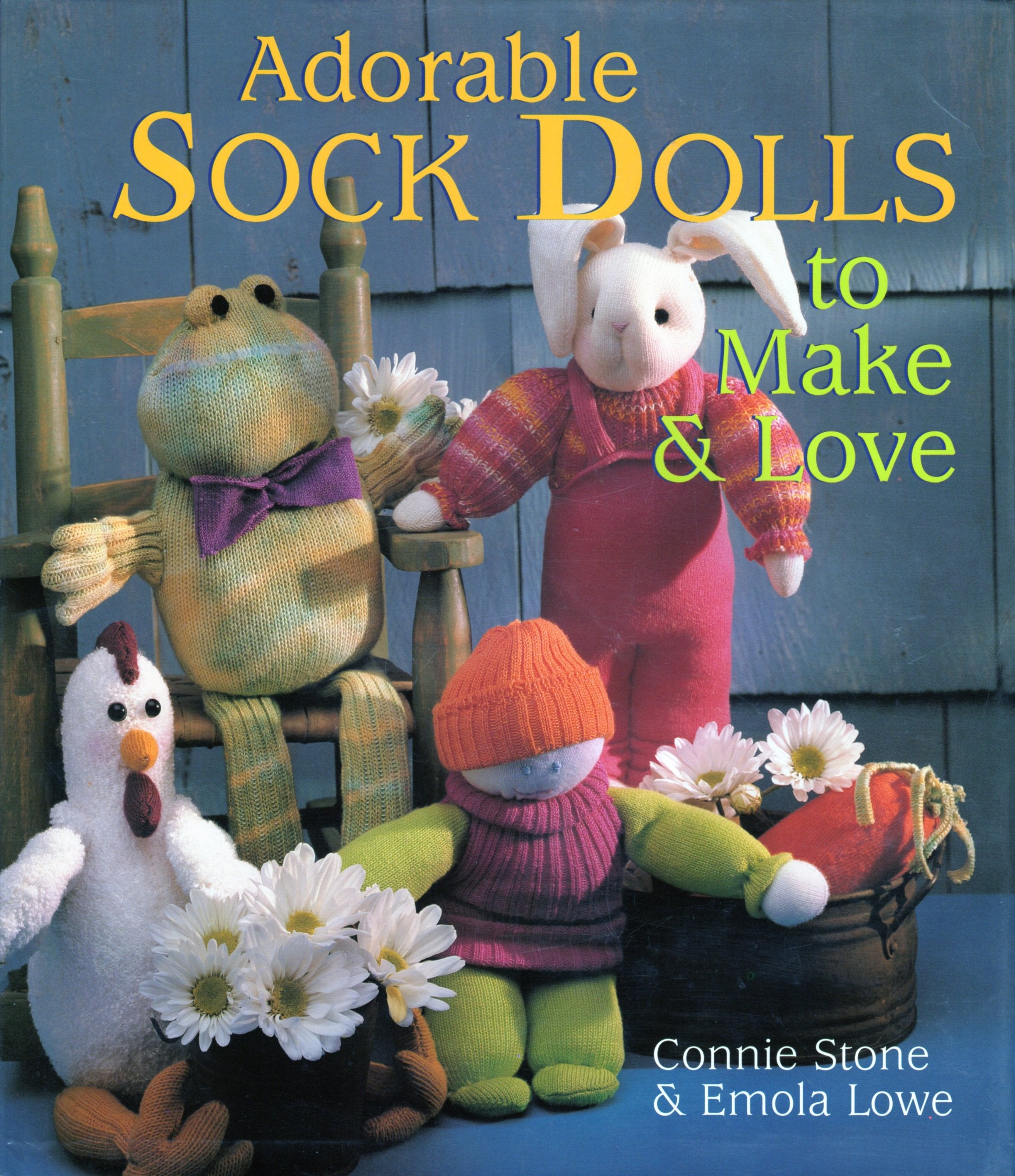 Adorable Sock Dolls To Make & Love,Used