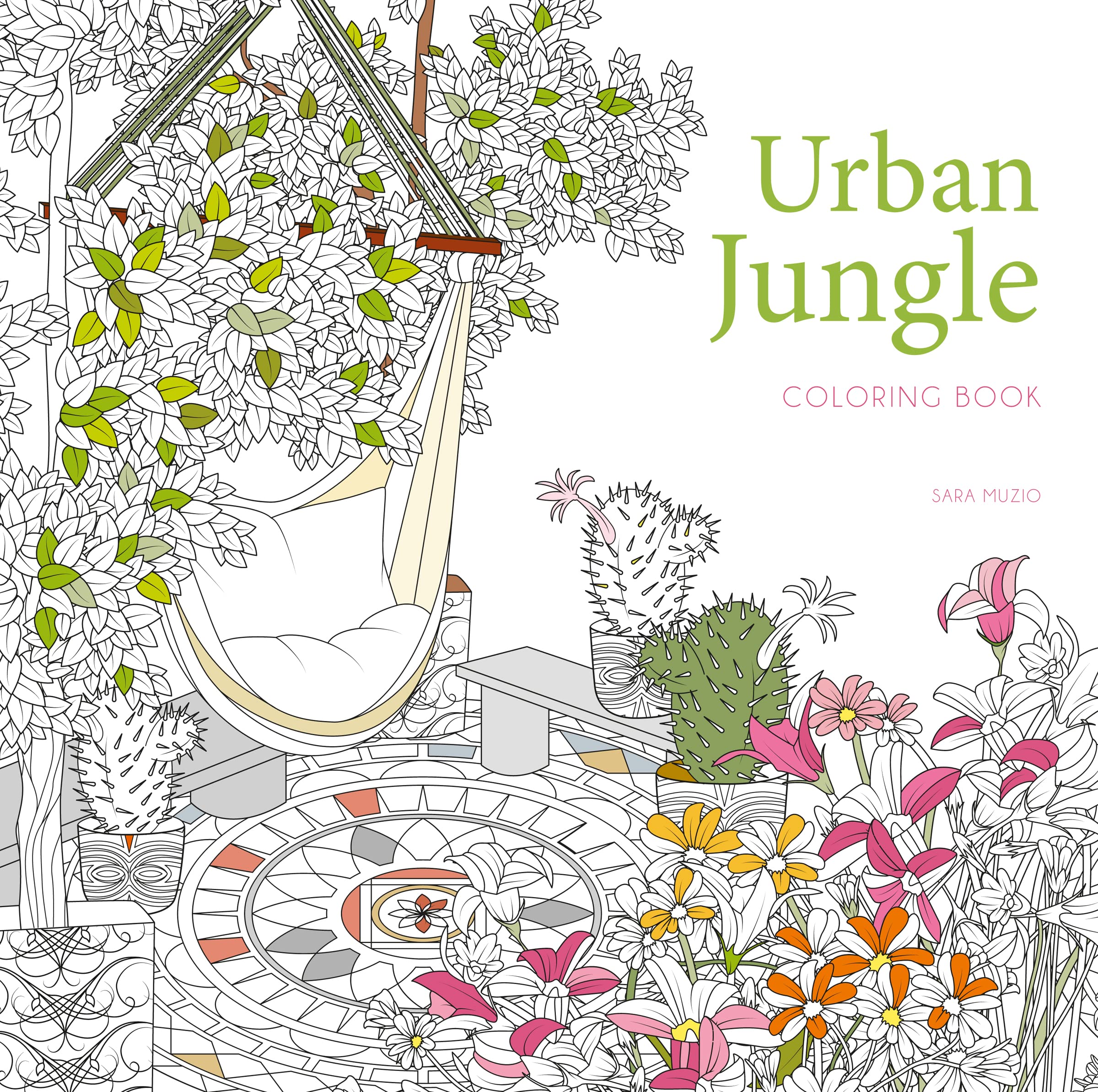 Urban Jungle Coloring Book (Calm Coloring: Natural Wonders),New