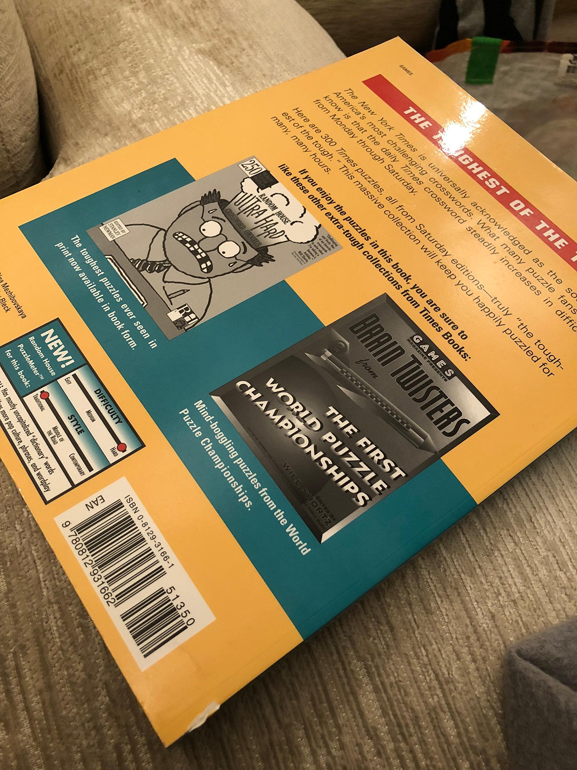 New York Times Toughest Crossword MegaOmnibus, Volume 1 (NY Times),Used