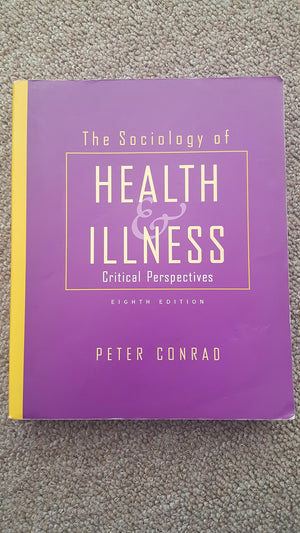 The Sociology of Health and Illness,Used