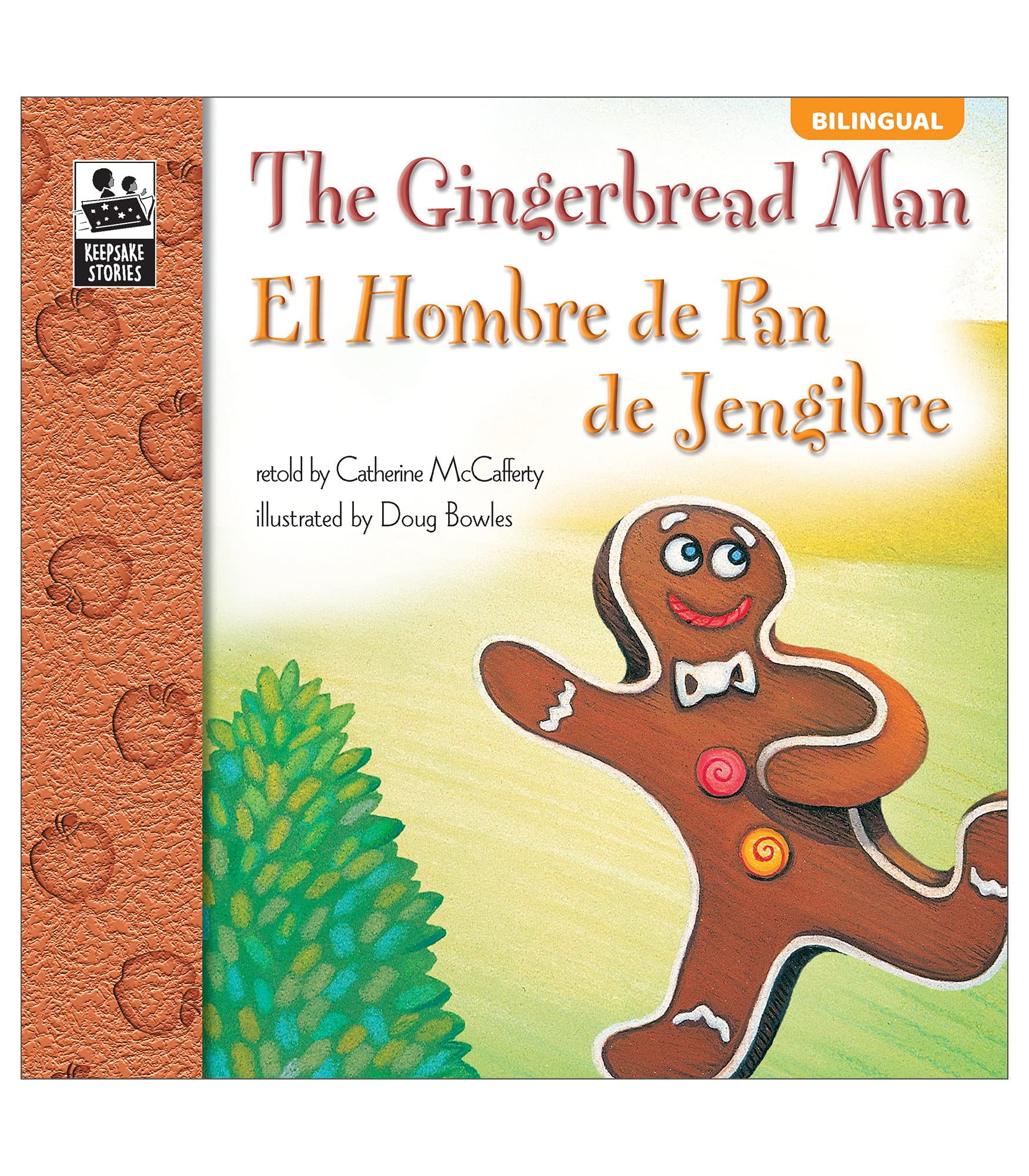 Carson Dellosa The Gingerbread Man (Keepsake Stories, Bilingual) (Volume 4),New
