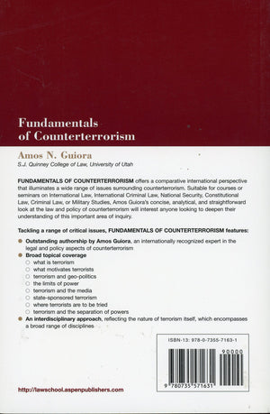 Fundamentals of Counterterrorism,Used