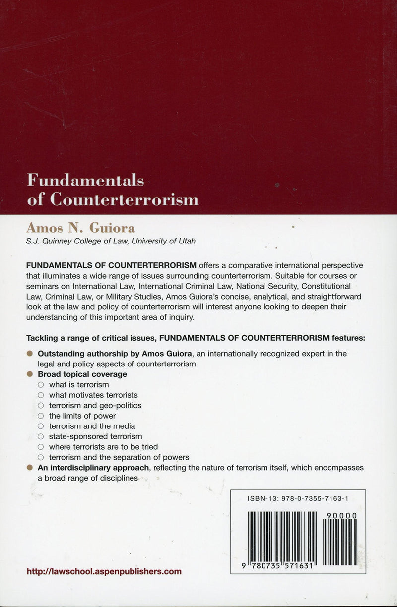 Fundamentals of Counterterrorism,Used