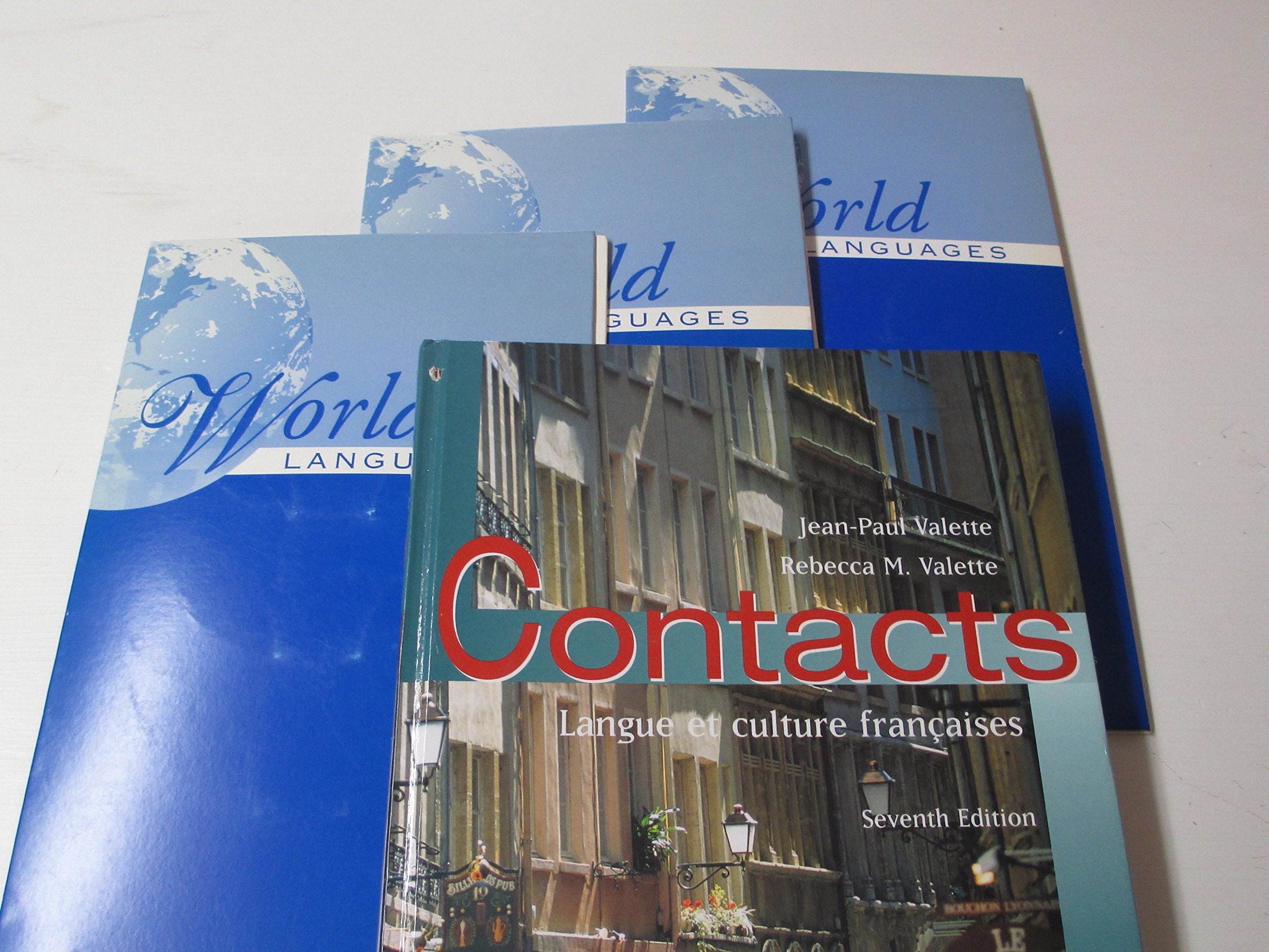 Contacts: Langue et Culture Francaises, Vol. 119, Lessons 1 thru 33, 7th Edition (Modern Languages Audio Program) (French Editi,New
