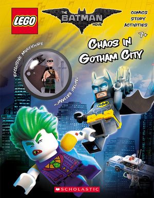 Chaos in Gotham City (The LEGO Batman Movie: Activity Book with Minfigure),Used
