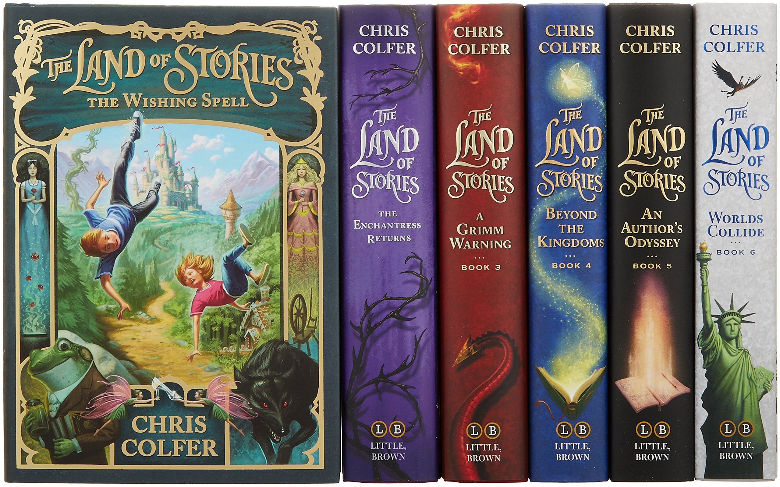 The Land of Stories Complete Hardcover Gift Set,Used