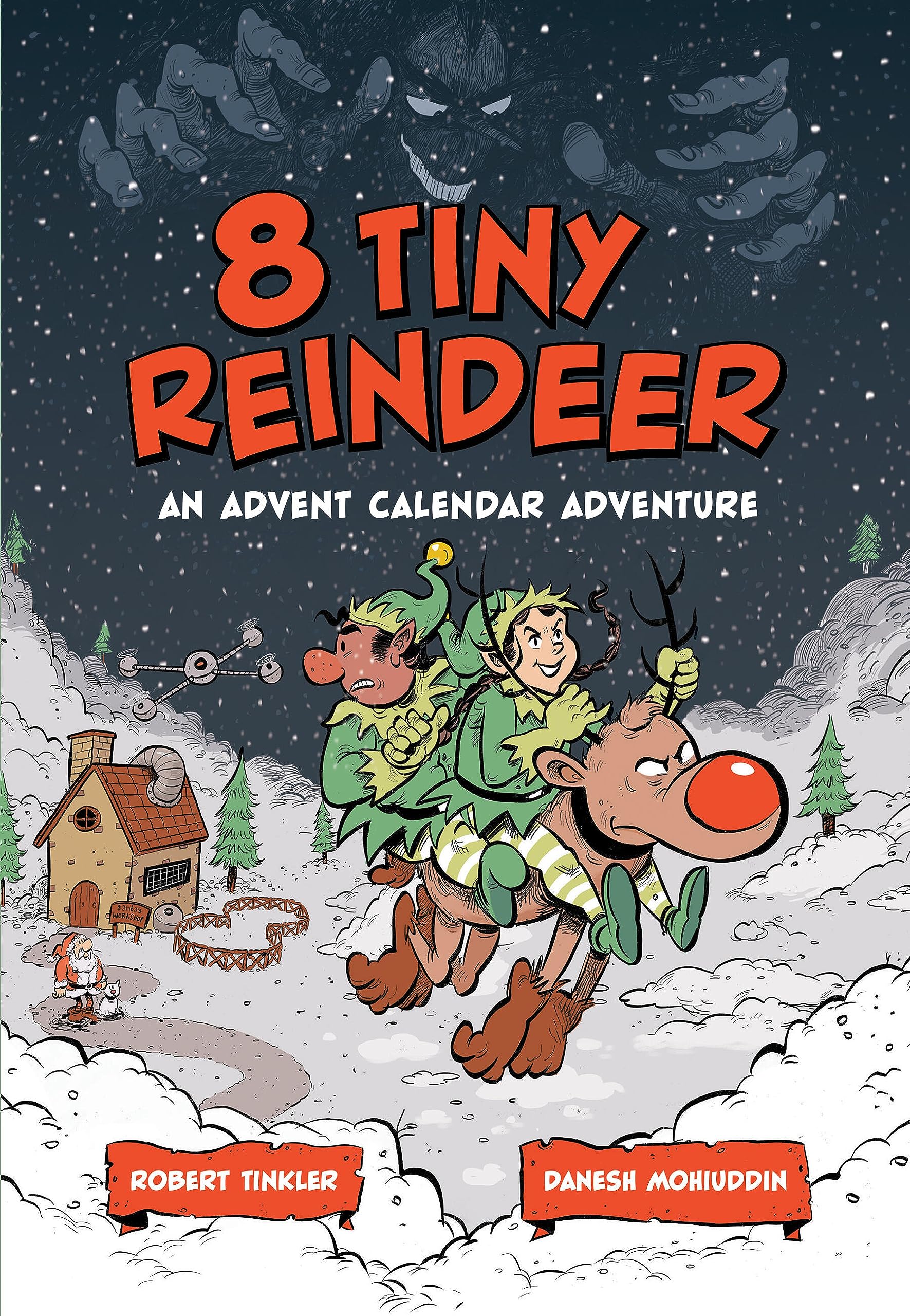 8 Tiny Reindeer: An Advent Calendar Adventure (),Used