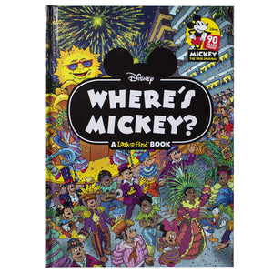 Disney  Where'S Mickey Mouse  A Look And Find Book Activity Book  Pi Kids,New