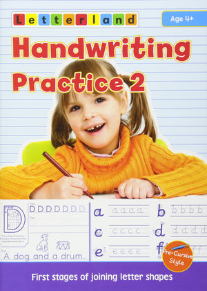 Handwriting Practice: 2: Learn To Join Letter Shapes,Used