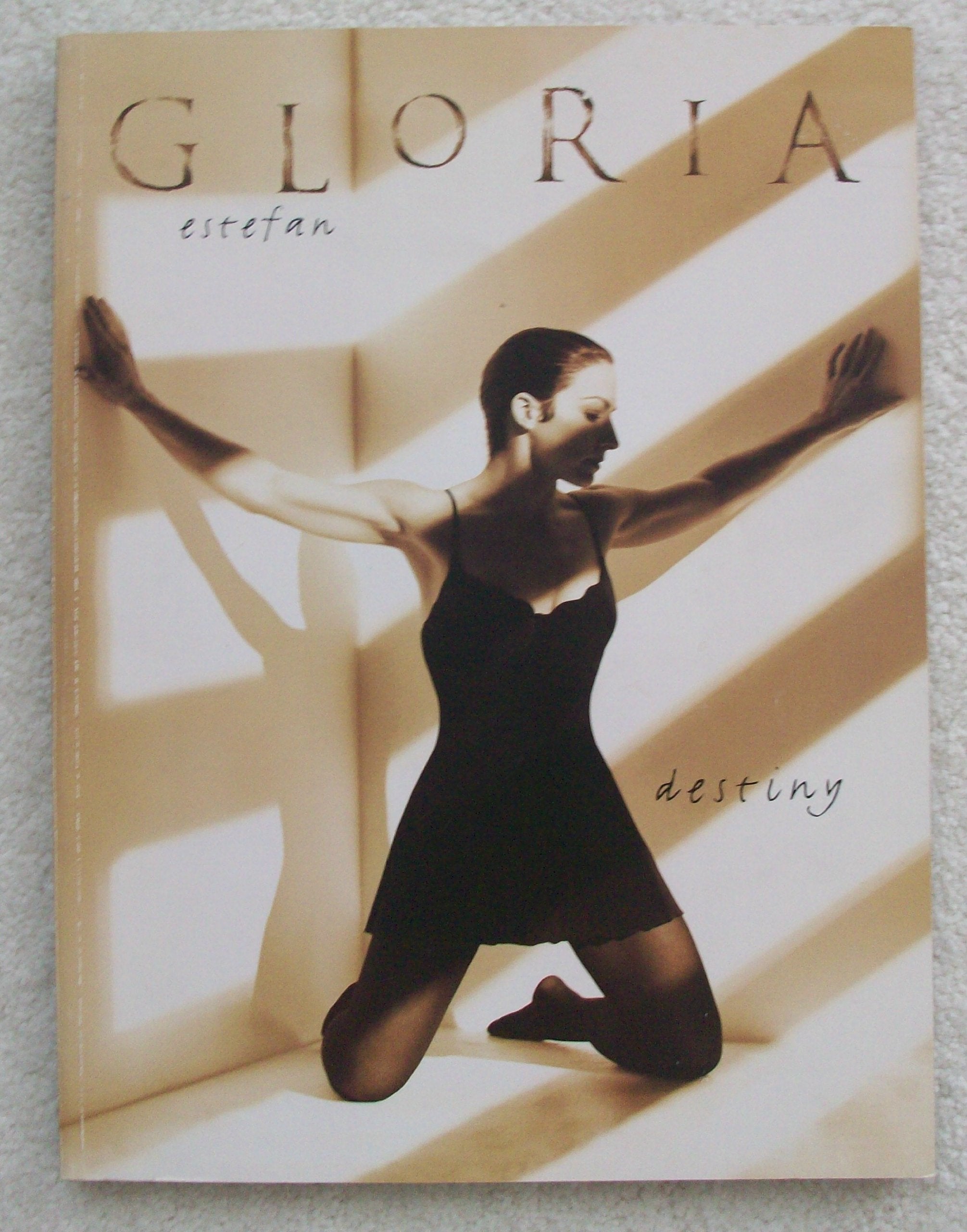 Gloria Estefan  Destiny: Piano/Vocal/Chords (Includes Souvenir Poster), Book & Poster,Used