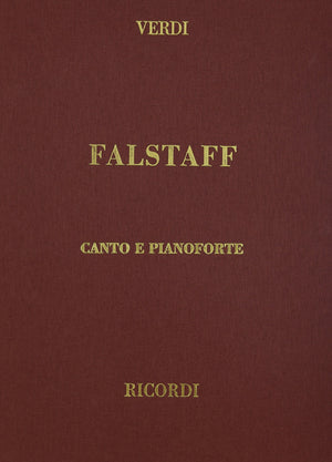 Falstaff, Cloth, It/En: Vocal Score,Used