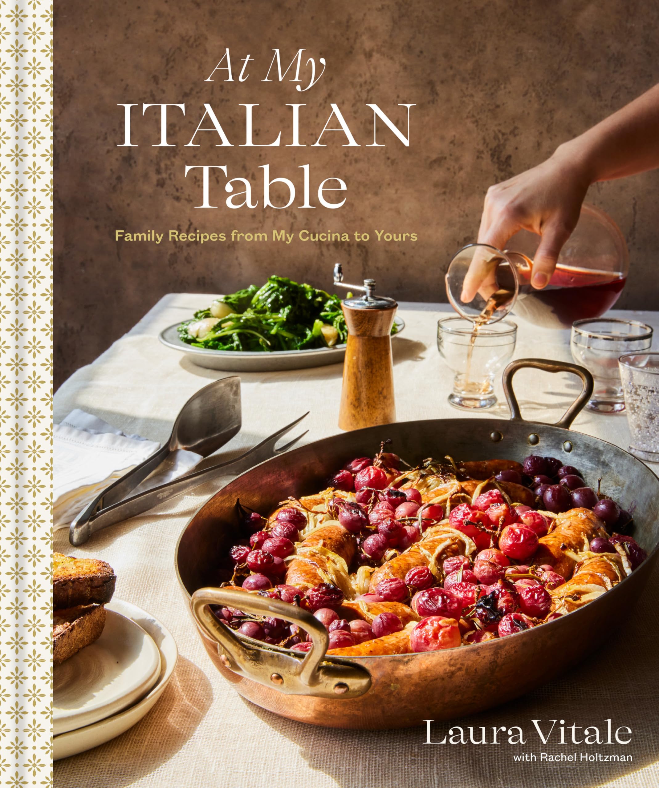 At My Italian Table: Family Recipes From My Cucina To Yours: A Cookbook,Used