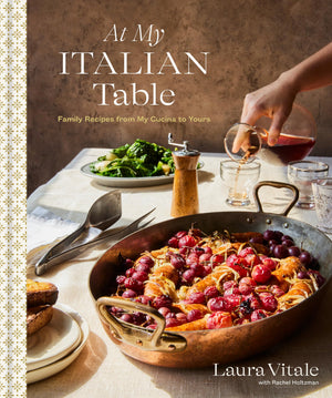 At My Italian Table: Family Recipes From My Cucina To Yours: A Cookbook,Used