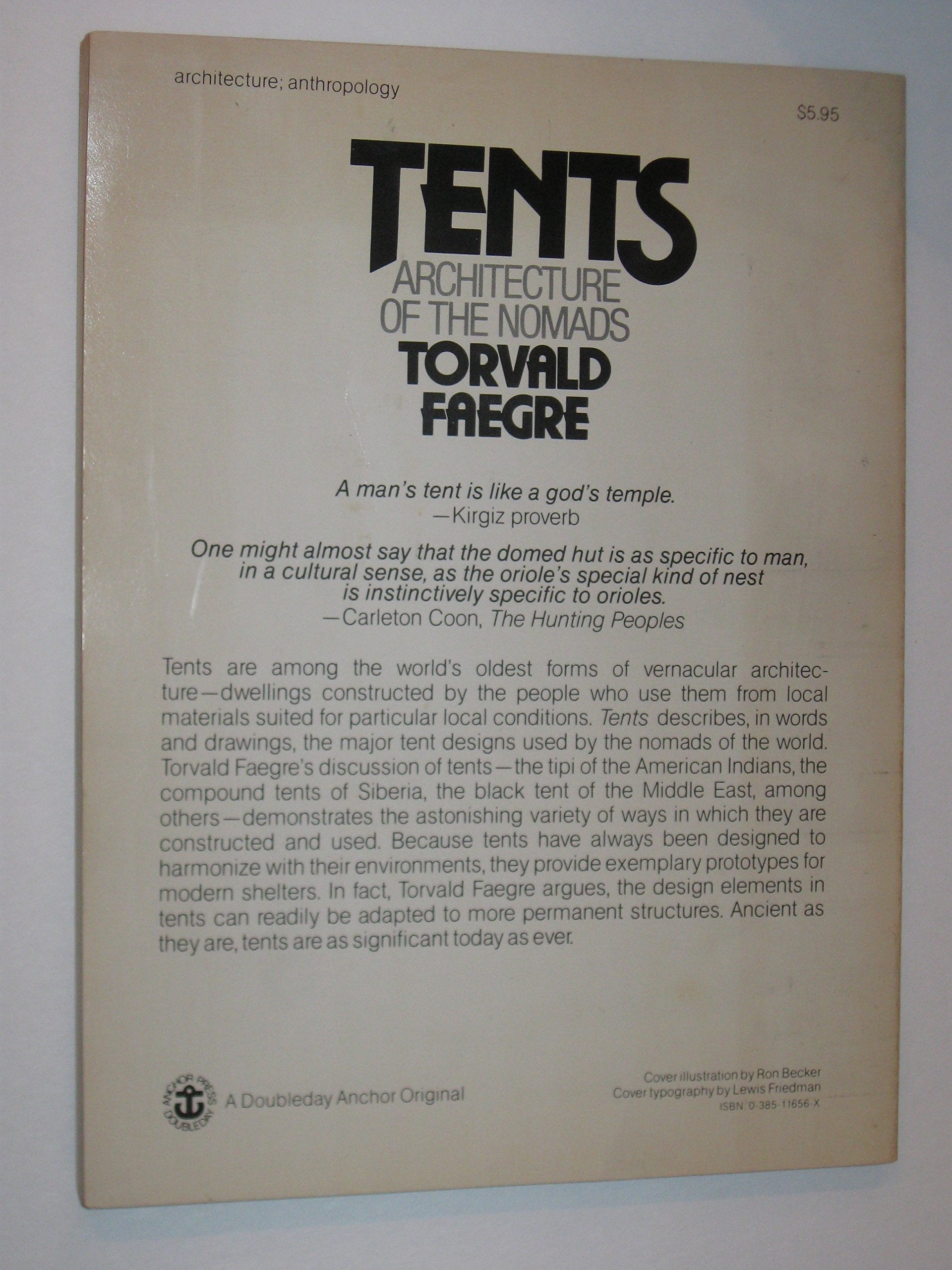 Tents: Architecture of the Nomads,Used