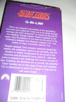 Qinlaw (Star Trek The Next Generation, No 18),Used