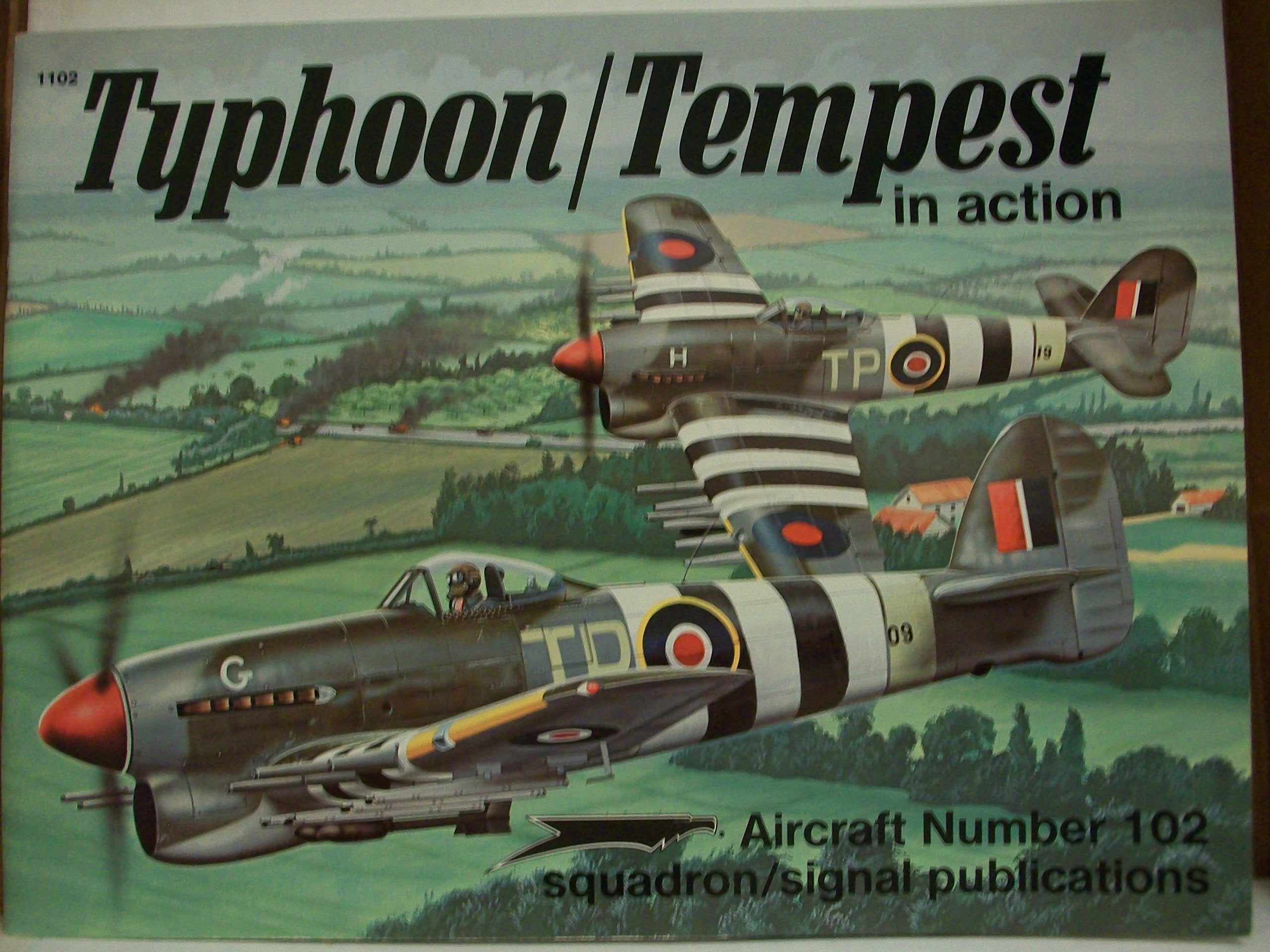 Typhoon/Tempest in action  Aircraft No. 102,Used