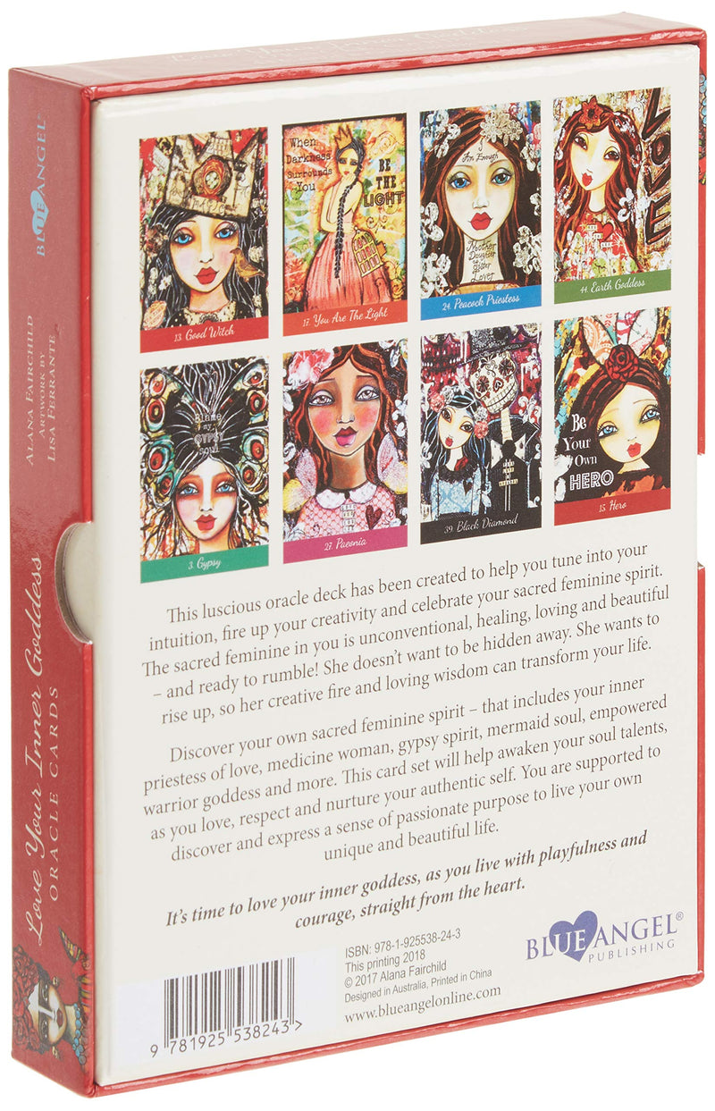 Love Your Inner Goddess Cards: An Oracle to Express your Divine Feminine Spirit (Love Your Inner Goddess, 1),New