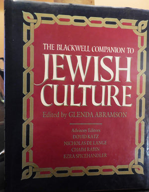The Blackwell Companion to Jewish Culture: From the Eighteenth Century to the Present,Used