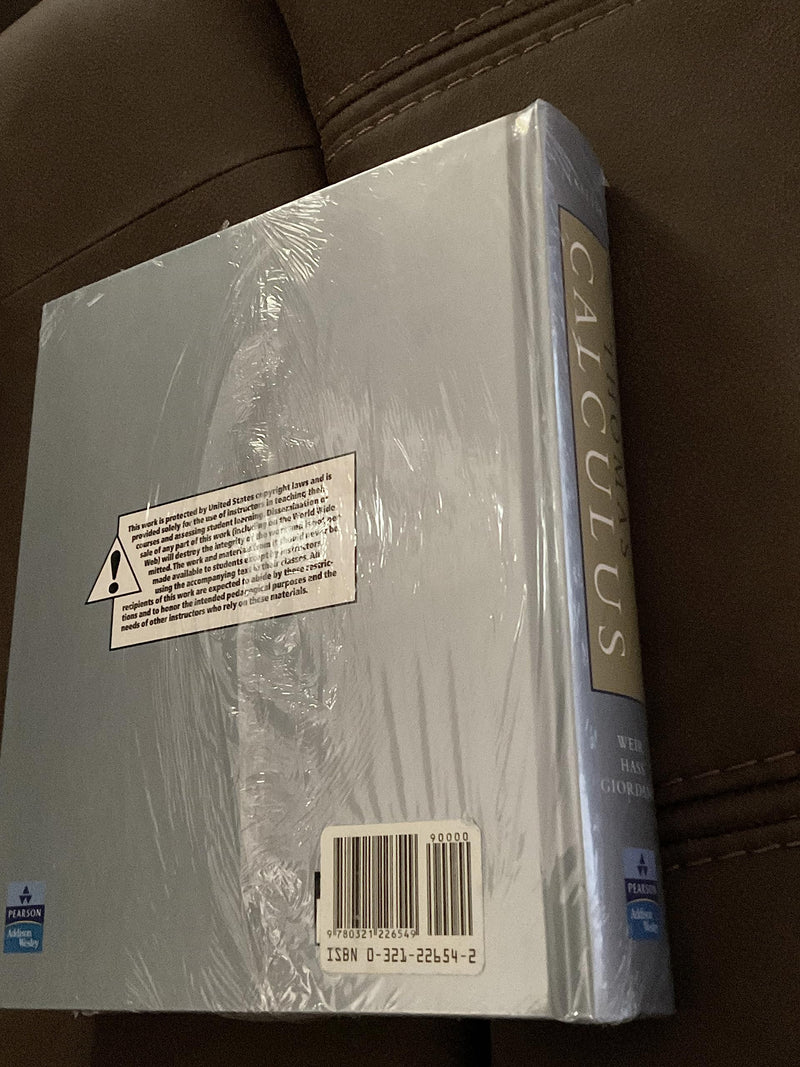 Thomas' Calculus, 11Th Edition-new