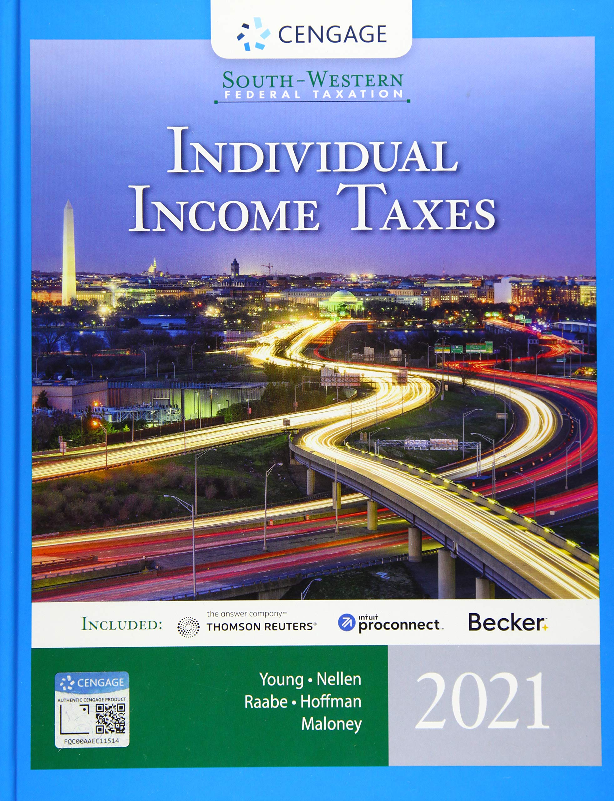 SouthWestern Federal Taxation 2021: Individual Income Taxes (Intuit ProConnect Tax Online & RIA Checkpoint 1 term Printed Acces,Used