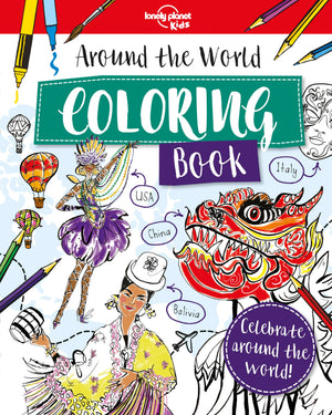 Lonely Planet Kids Around The World Coloring Book 1