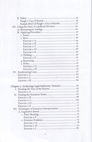 Writing and Analysis in the Law (Textbook),Used