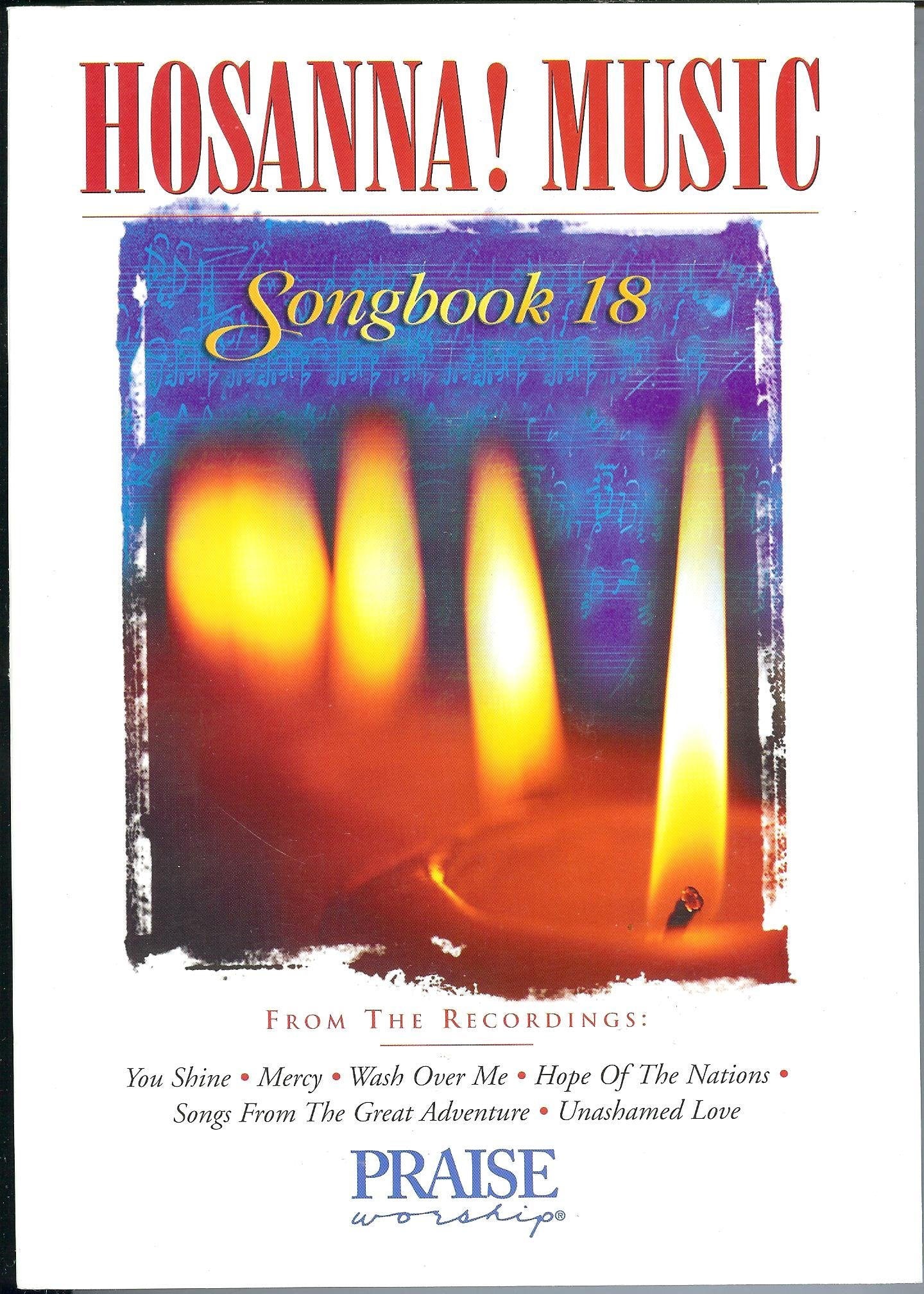 Hosanna Songbook 18,Used
