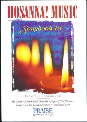 Hosanna Songbook 18,Used
