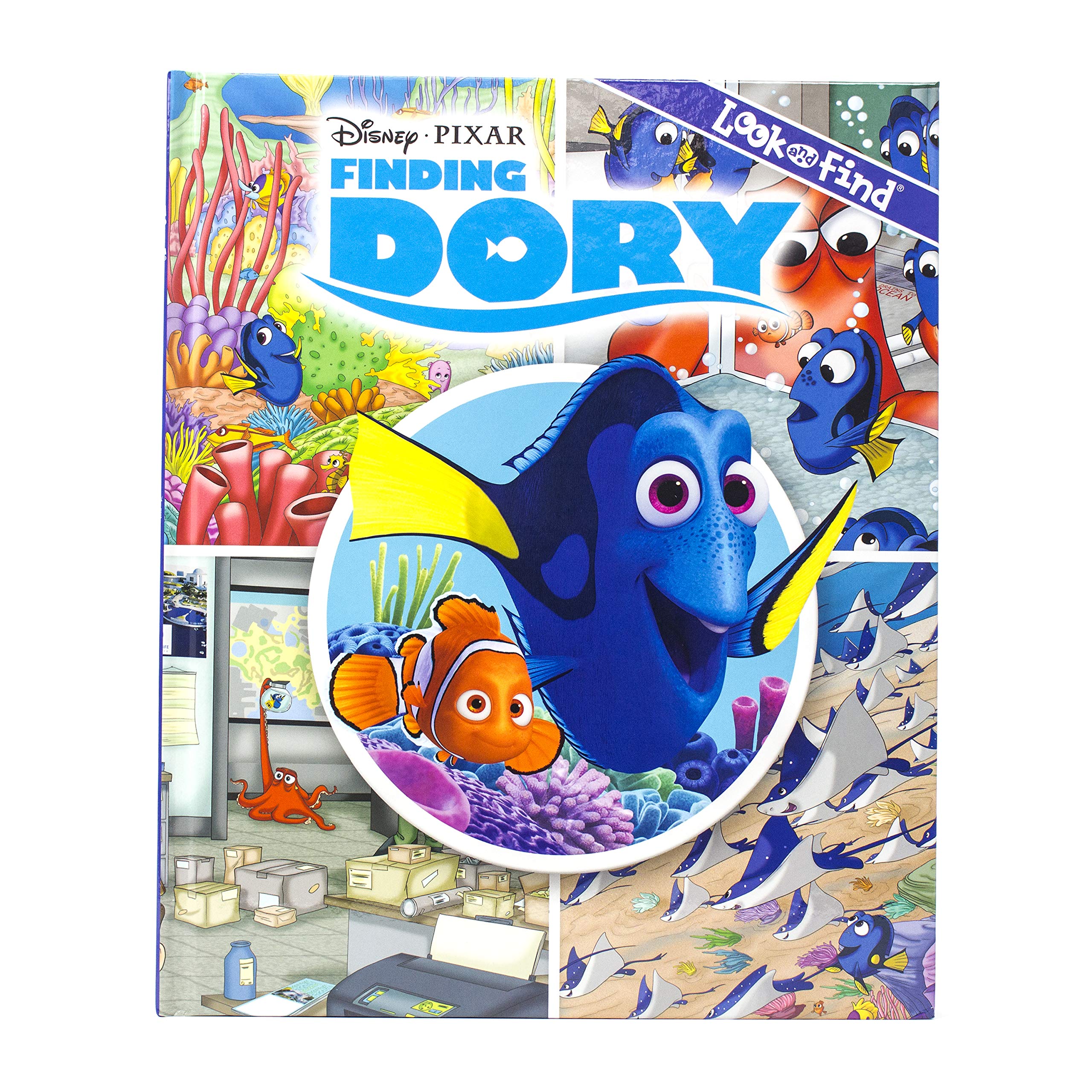 Disney Pixar  Finding Dory Look and Find  PI Kids,Used
