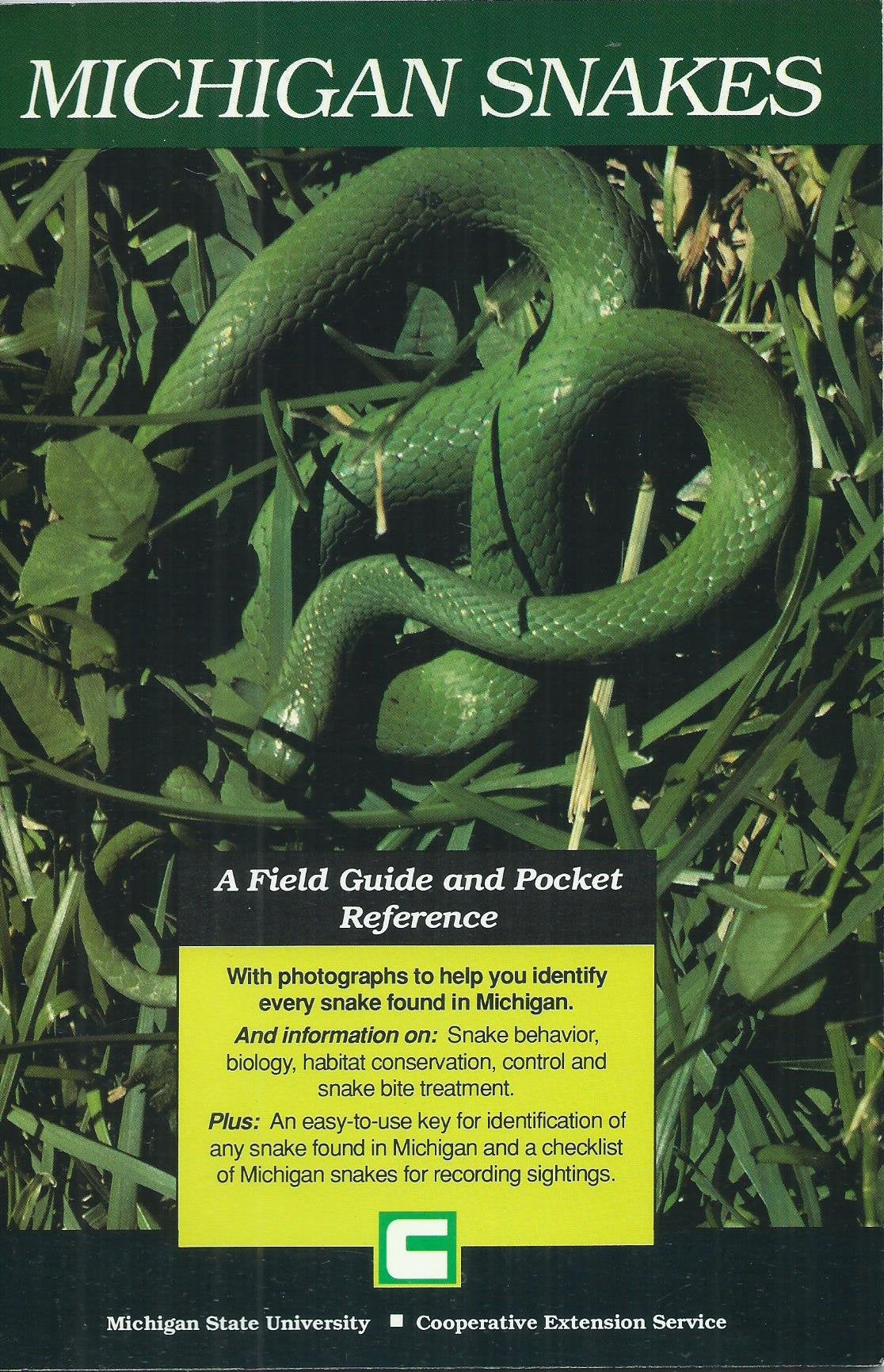 Michigan Snakes: A Field Guide and Pocket Reference (E2000),Used