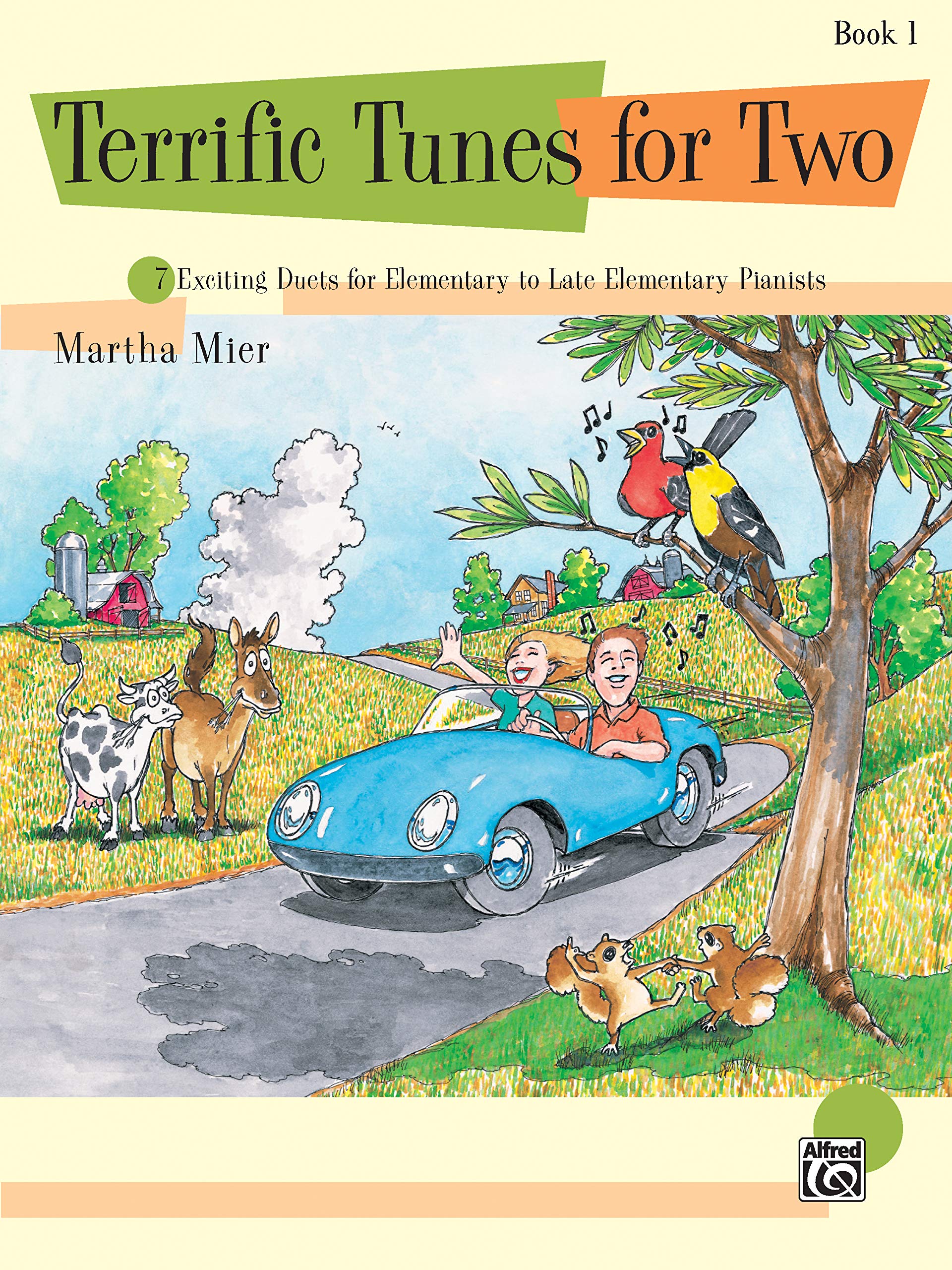 Terrific Tunes for Two, Bk 1: 7 Exciting Duets for Elementary to Late Elementary Pianists,Used