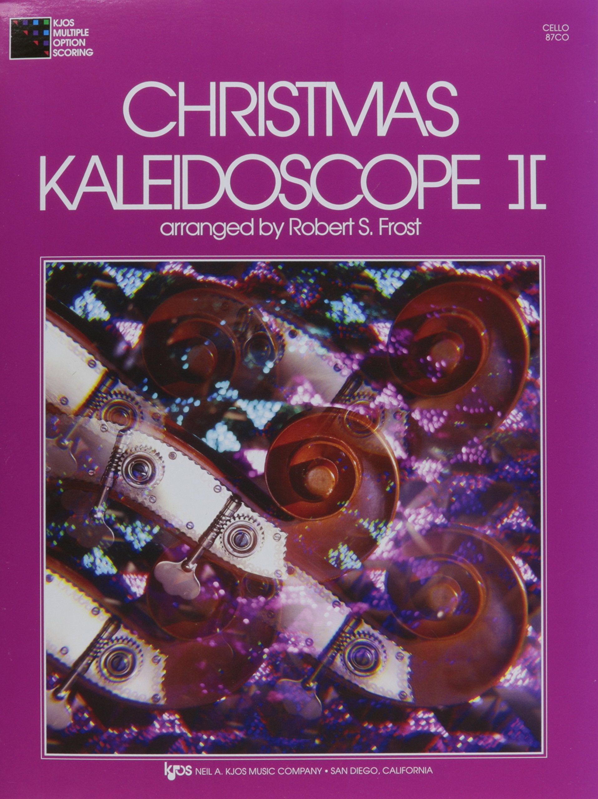 87CO  Christmas Kaleidoscope II  Cello,Used