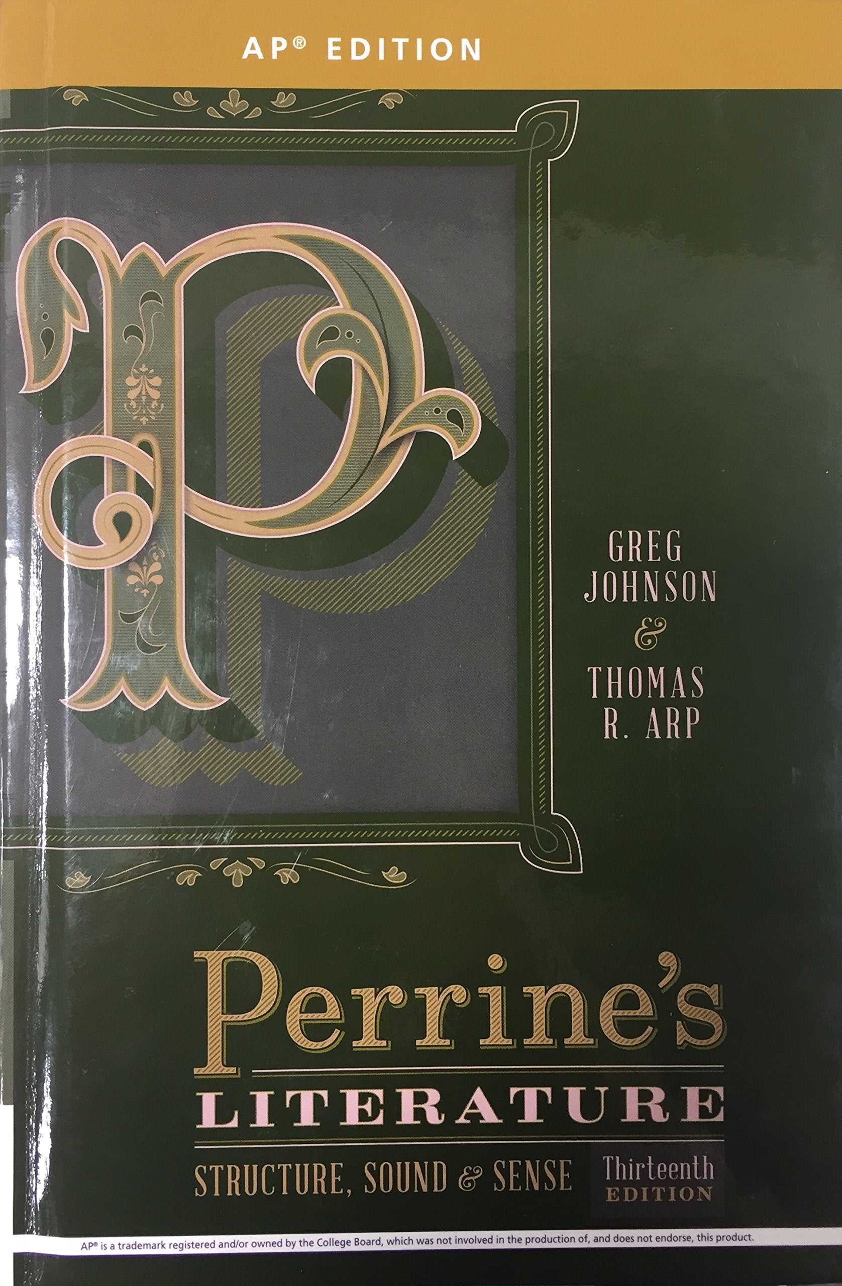 PERRINES LITERATURE:STRUCTURE...AP ED.