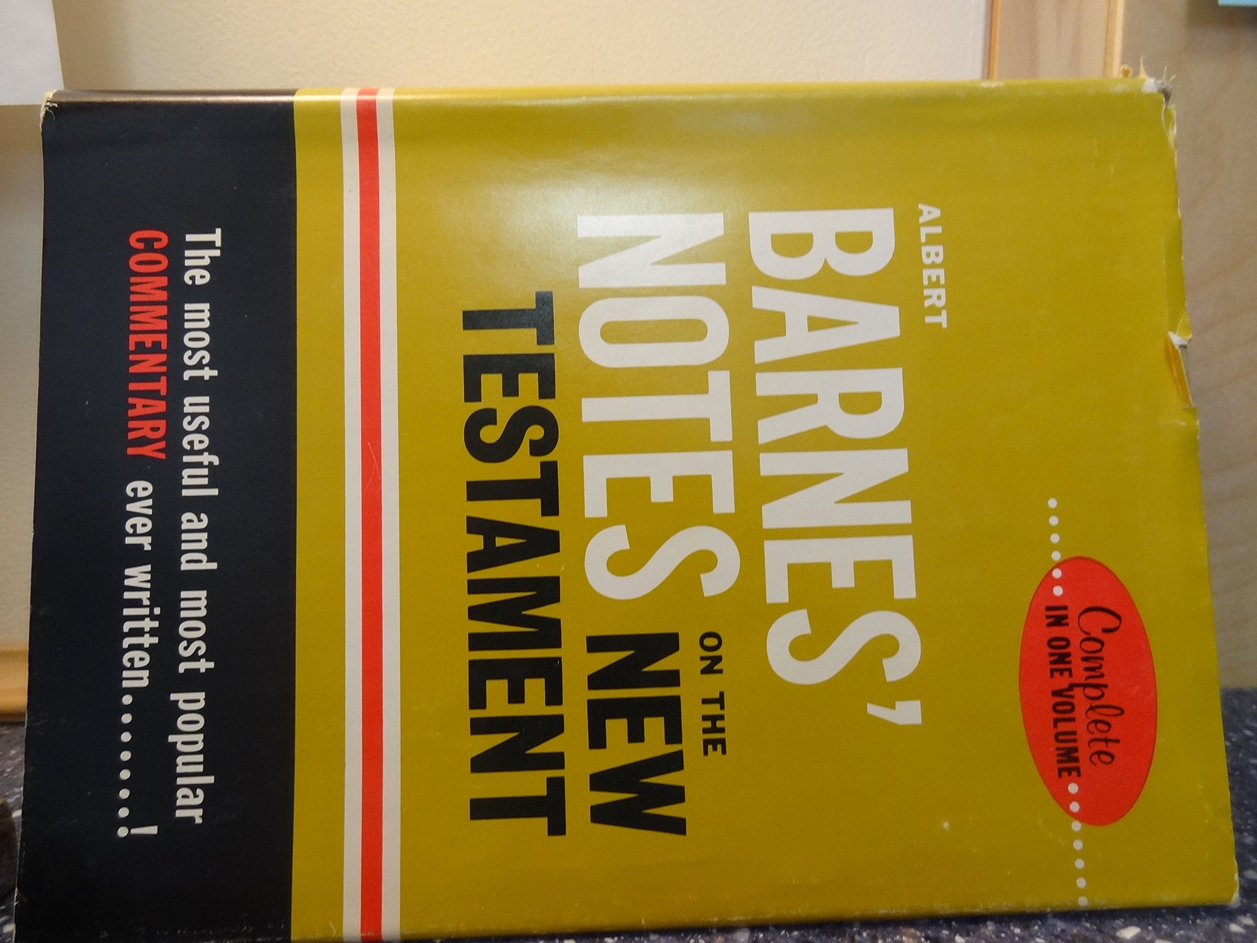 Barnes' Notes on the New Testament,Used
