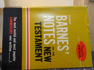 Barnes' Notes on the New Testament,Used