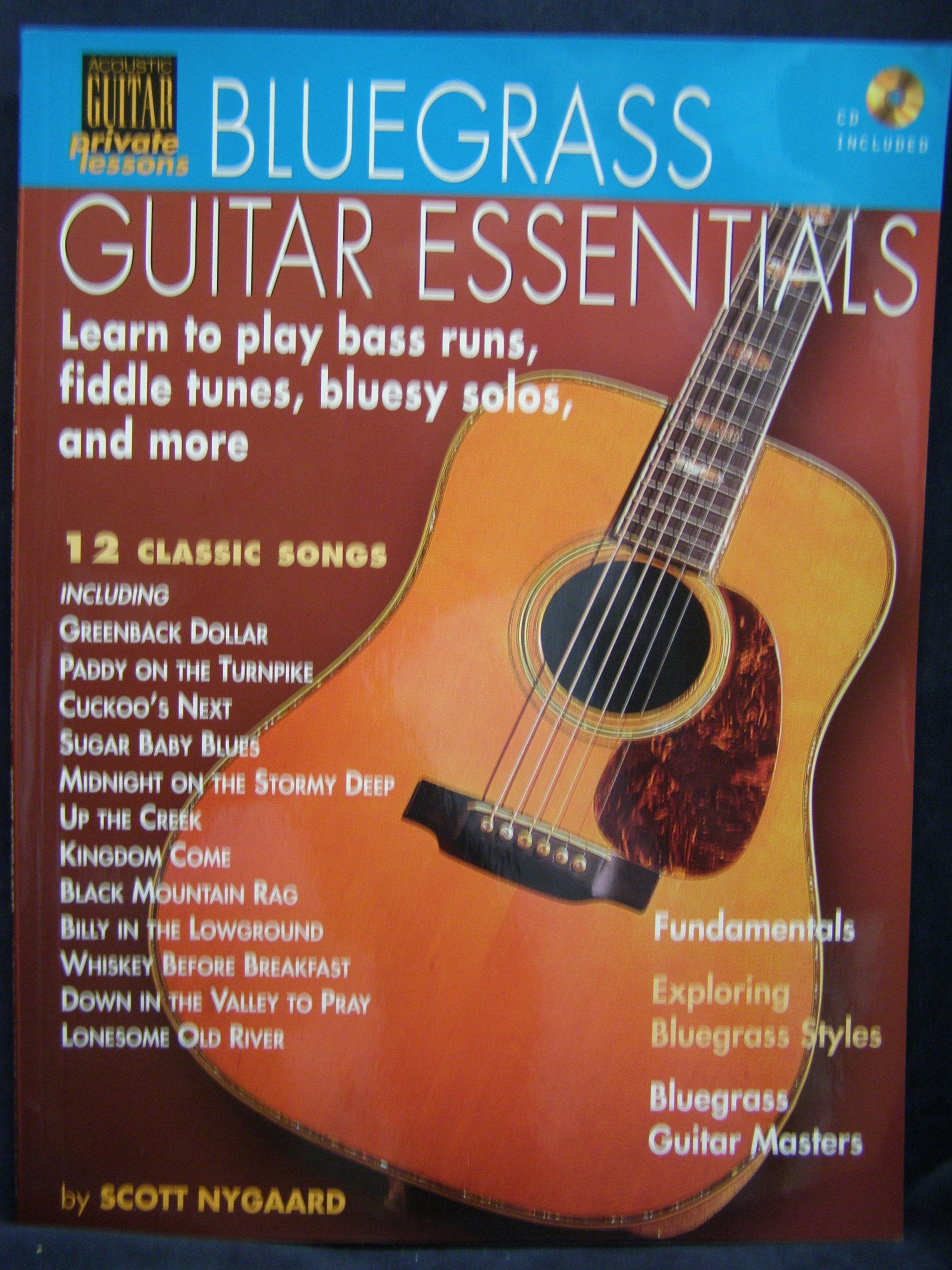 Bluegrass Guitar Essentials  Learn to Play Bass Runs, Fiddle Tunes, Bluesy Solos, and More: Acoustic Guitar Private Lessons,Used
