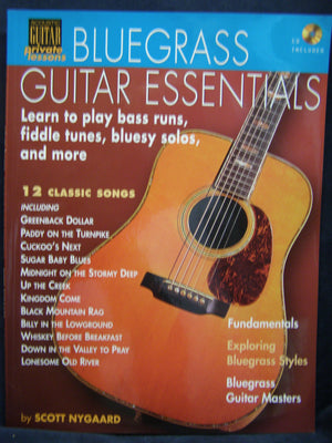 Bluegrass Guitar Essentials  Learn to Play Bass Runs, Fiddle Tunes, Bluesy Solos, and More: Acoustic Guitar Private Lessons,Used