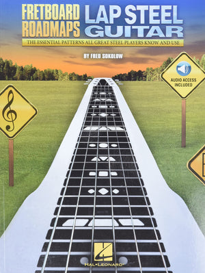 Fretboard Roadmaps  Lap Steel Guitar Book/Online Audio,New
