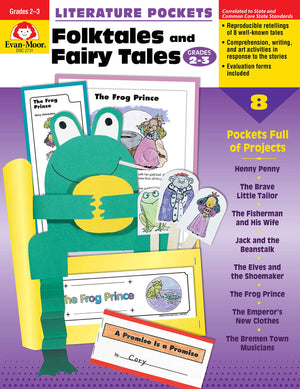 Literature Pockets, Folk Tales and Fairy Tales, Grades 23,Used