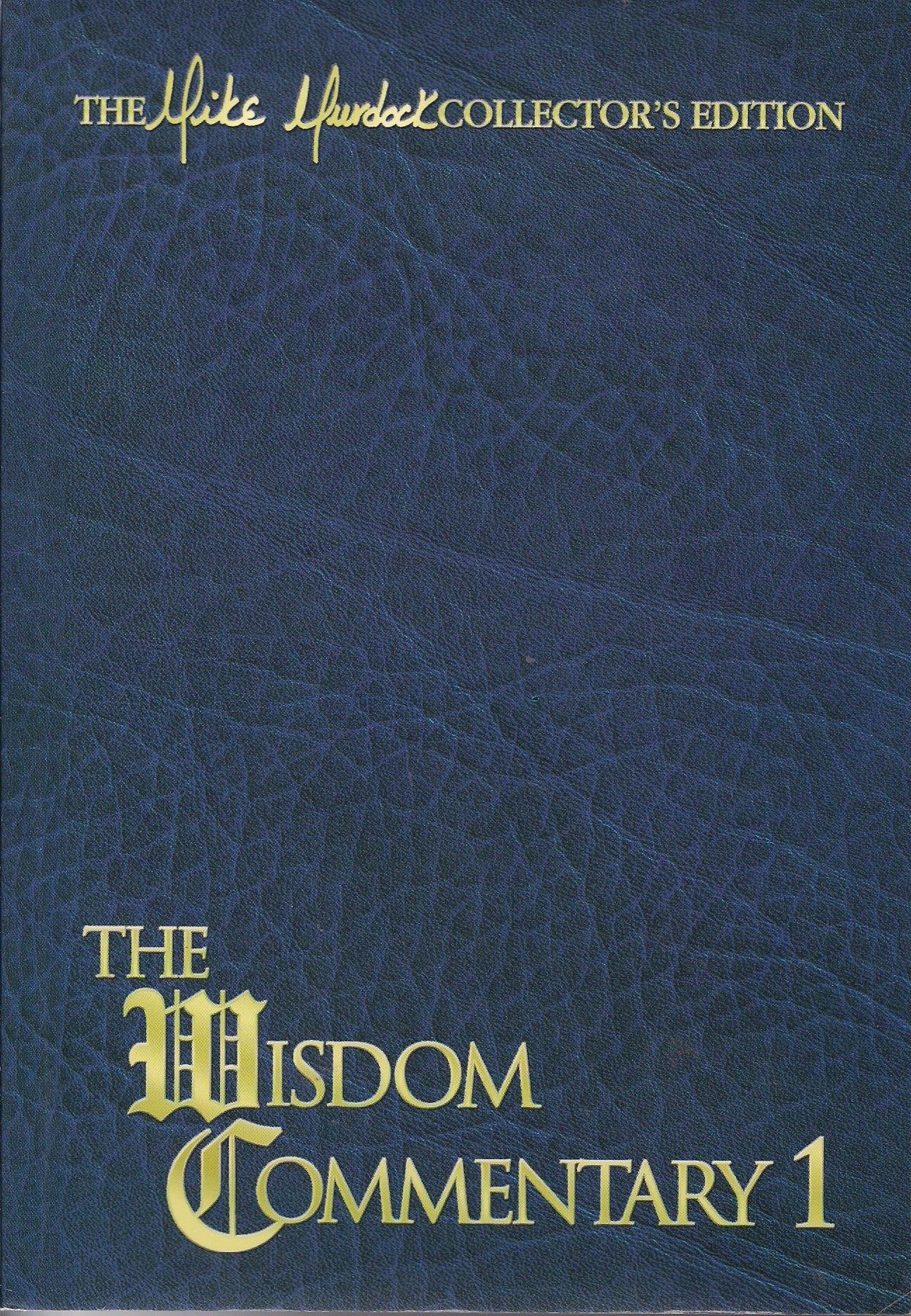 The Wisdom Commentary: Volume 1,Used