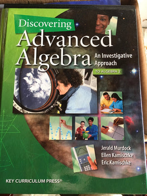 Discovering Advanced Algebra: An Investigative Approach, 2nd Edition,Used