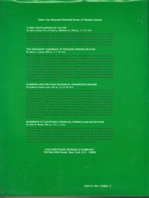 Lyons' Valve Designer's Handbook,Used