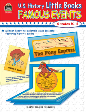 US History Little Books: Famous Events: Famous Events,Used