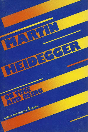 On Time And Being (English And German Edition),New