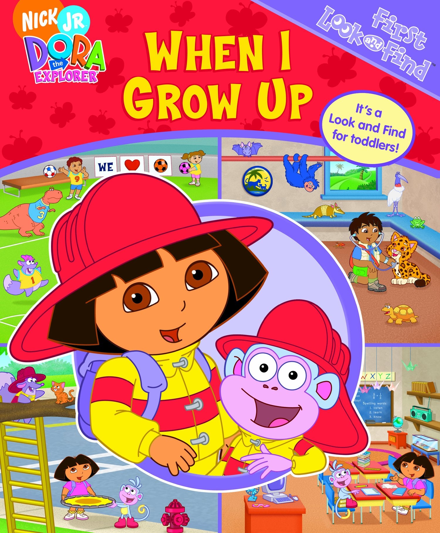 Dora the Explorer: When I Grow Up (My First Look & Find),Used