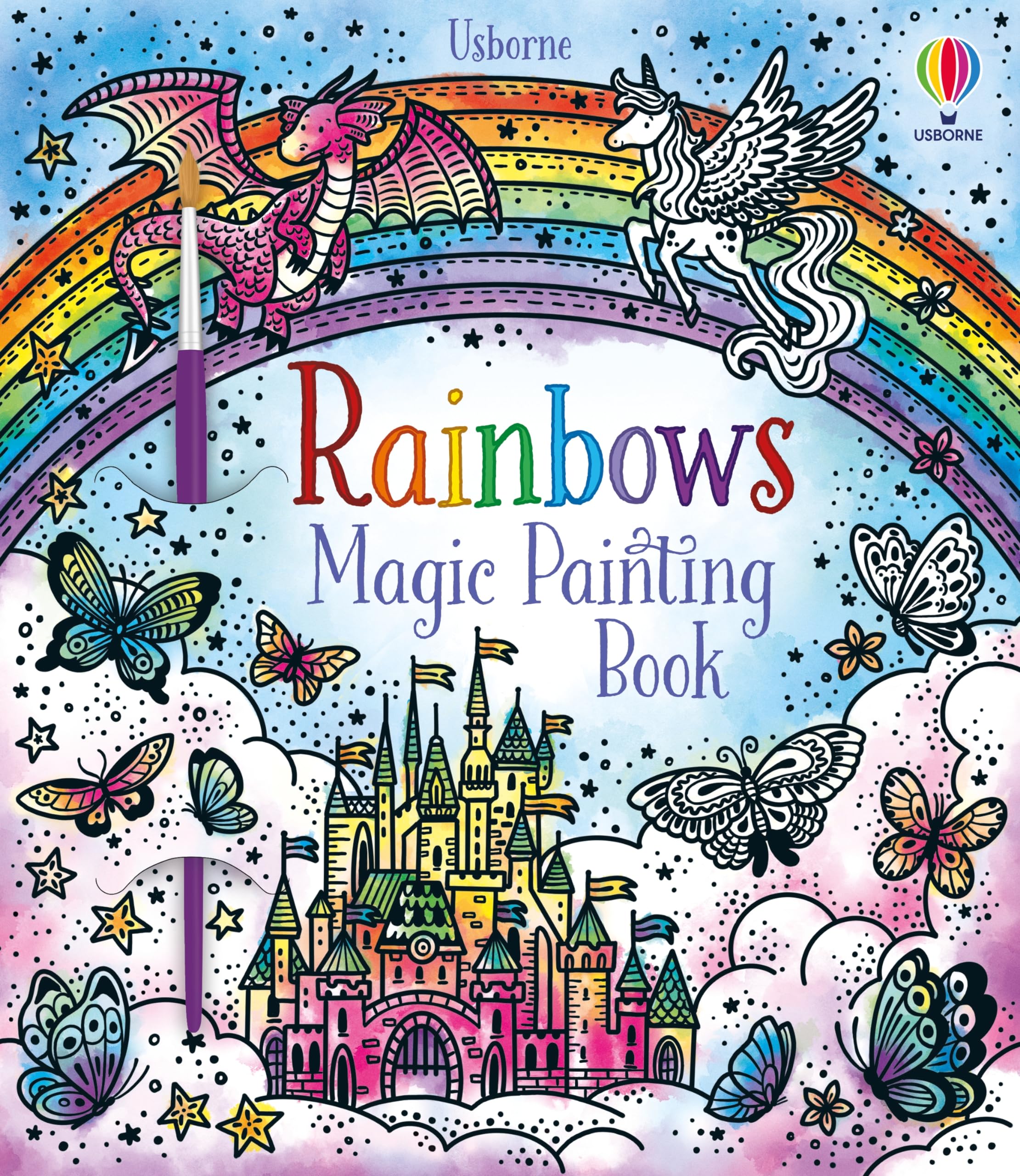 Rainbows Magic Painting Book (Magic Painting Books),New
