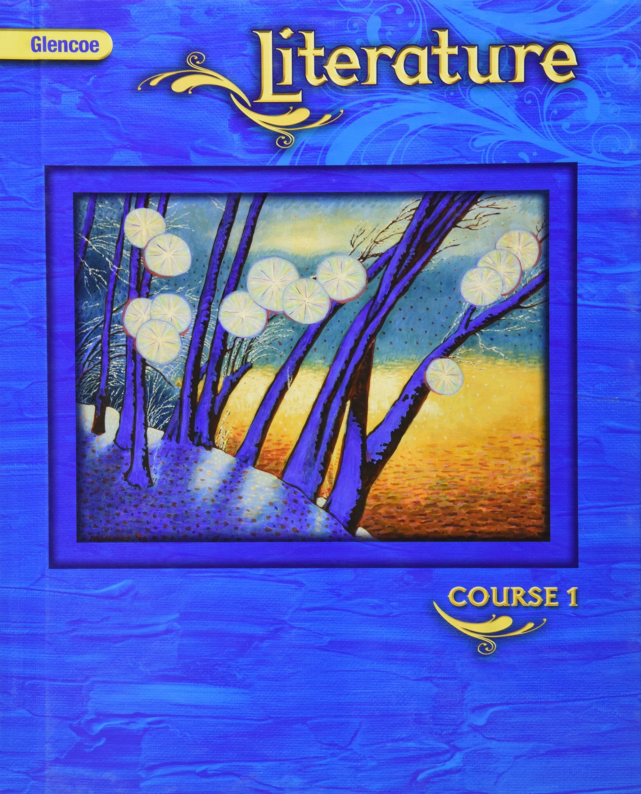 Literature Course 1, National Edition (Glencoe Literature Series, Course 1),Used